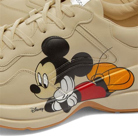 gucci rhyton sneakers mickey mouse|gucci rhyton sneakers worldwide.